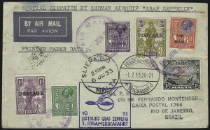 Sale 1003, Lot 5171, Air Post and Flight Covers (Foreign Flight Covers: Gibralter to Vatican)