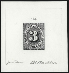 Sale 1003, Lot 5201, United States Postage Due Issues (Essays)