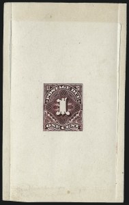 Sale 1003, Lot 5208, United States Postage Due Issues (Essays)