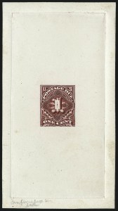 Sale 1003, Lot 5209, United States Postage Due Issues (Essays)