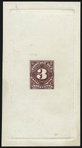 Sale 1003, Lot 5213, United States Postage Due Issues (Essays)