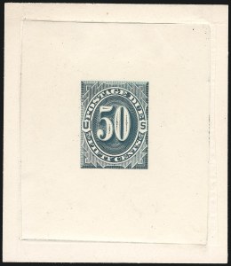 Sale 1003, Lot 5218, United States Postage Due Issues (Proofs and Trial Color Proofs)