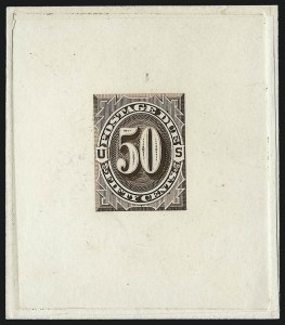 Sale 1003, Lot 5223, United States Postage Due Issues (Proofs and Trial Color Proofs)