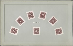 Sale 1003, Lot 5252, United States Postage Due Issues (Proofs and Trial Color Proofs)