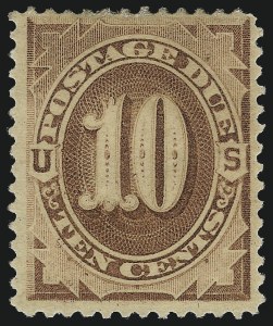 Sale 1003, Lot 5266, United States Postage Due Issues (Singles, Scott J1-J7)