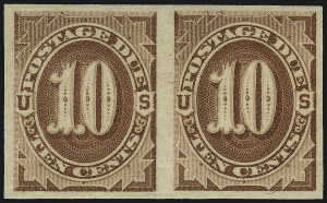 Sale 1003, Lot 5267, United States Postage Due Issues (Singles, Scott J1-J7)