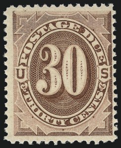 Sale 1003, Lot 5268, United States Postage Due Issues (Singles, Scott J1-J7)