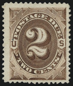 Sale 1003, Lot 5270, United States Postage Due Issues (Special Printings, Scott J9-J14)