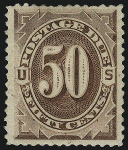 Sale 1003, Lot 5274, United States Postage Due Issues (Special Printings, Scott J9-J14)