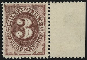 Sale 1003, Lot 5276, United States Postage Due Issues (Singles, Scott J15-J44)