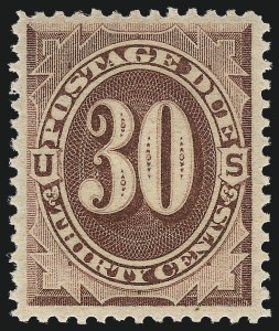 Sale 1003, Lot 5279, United States Postage Due Issues (Singles, Scott J15-J44)