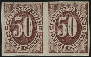 Sale 1003, Lot 5283, United States Postage Due Issues (Singles, Scott J15-J44)