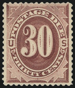 Sale 1003, Lot 5285, United States Postage Due Issues (Singles, Scott J15-J44)