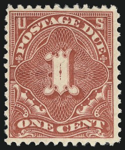 Sale 1003, Lot 5287, United States Postage Due Issues (Singles, Scott J15-J44)