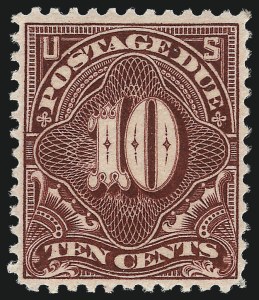 Sale 1003, Lot 5297, United States Postage Due Issues (Singles, Scott J15-J44)