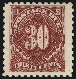 Sale 1003, Lot 5316, United States Postage Due Issues (Singles, Scott J47-J96a, Balance)