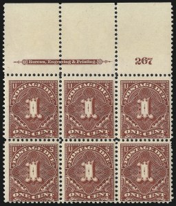Sale 1003, Lot 5347, United States Postage Due Issues (Blocks and Plate Blocks, Scott J20-J49a)