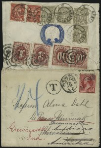 Sale 1003, Lot 5424, United States Postage Due Issues (Covers)