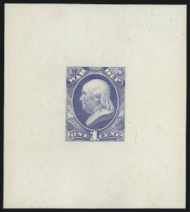Sale 1003, Lot 5436, War Department Issues (Essays and Proofs)