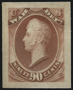 Sale 1003, Lot 5445, War Department Issues (Essays and Proofs)