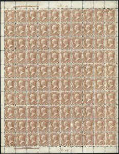 Sale 1003, Lot 5455, War Department Issues (Sheets)