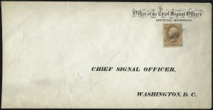 Sale 1003, Lot 5518, War Department Issues (Covers: Stampless and 1c-15c Values)