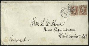 Sale 1003, Lot 5519, War Department Issues (Covers: Stampless and 1c-15c Values)