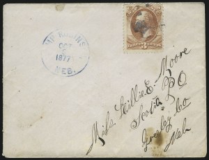Sale 1003, Lot 5535, War Department Issues (Fort Cancellations)