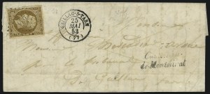 Sale 1003, Lot 5711, Foreign Stamps and Covers (France: Scott 1-12)