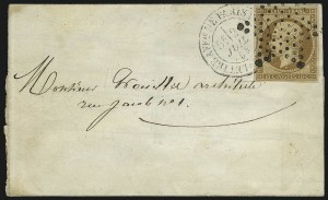 Sale 1003, Lot 5712, Foreign Stamps and Covers (France: Scott 1-12)