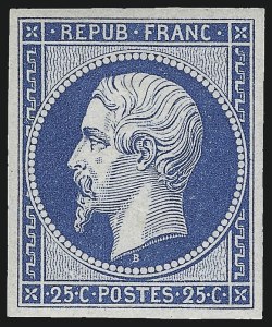 Sale 1003, Lot 5715, Foreign Stamps and Covers (France: Scott 1-12)