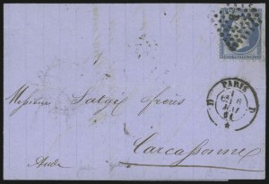 Sale 1003, Lot 5737, Foreign Stamps and Covers (France: Scott 13-15)