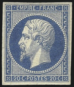 Sale 1003, Lot 5739, Foreign Stamps and Covers (France: Scott 13-15)