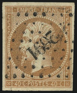 Sale 1003, Lot 5746, Foreign Stamps and Covers (France: Scott 17-28)
