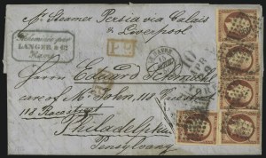 Sale 1003, Lot 5750, Foreign Stamps and Covers (France: Scott 17-28)