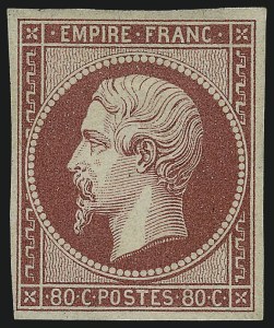 Sale 1003, Lot 5754, Foreign Stamps and Covers (France: Scott 17-28)