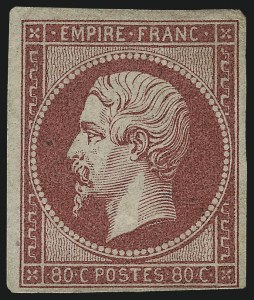 Sale 1003, Lot 5755, Foreign Stamps and Covers (France: Scott 17-28)