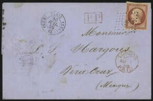Sale 1003, Lot 5758, Foreign Stamps and Covers (France: Scott 17-28)