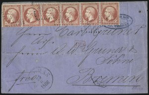 Sale 1003, Lot 5769, Foreign Stamps and Covers (France: Scott 17-28)