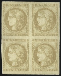 Sale 1003, Lot 5789, Foreign Stamps and Covers (France: Scott 29-48)