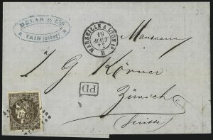 Sale 1003, Lot 5797, Foreign Stamps and Covers (France: Scott 29-48)