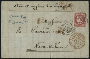 Sale 1003, Lot 5802, Foreign Stamps and Covers (France: Scott 29-48)