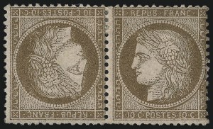 Sale 1003, Lot 5806, Foreign Stamps and Covers (France: Scott 49-87)