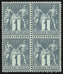 Sale 1003, Lot 5817, Foreign Stamps and Covers (France: Scott 49-87)