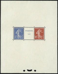 Sale 1003, Lot 5840, Foreign Stamps and Covers (France: Scott 91-Modern Issues)