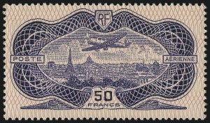 Sale 1003, Lot 5869, Foreign Stamps and Covers (France: Airpost thru Postage Due)