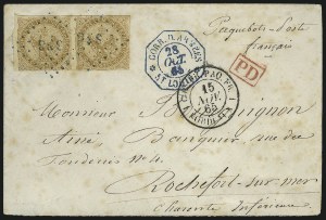 Sale 1003, Lot 5878, Foreign Stamps and Covers (France: French Colonies)