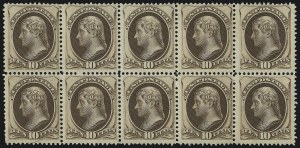 Sale 983, Lot 112, 1870-88 Bank Note Issues