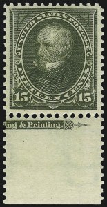 Sale 983, Lot 177, 1894-98 Bureau Issue