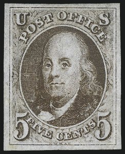 Sale 983, Lot 3, 1847 Issue